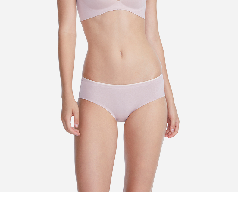 6IXTY8IGHT 68 thời trang liền mạch đơn giản và thoải mái 裆 đồ lót nữ cotton SL06463 quần lót cạp cao