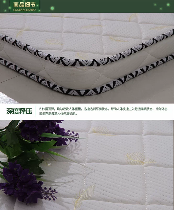 dừa tự nhiên cọ nệm pad custom-made giường 4cm miễn phí vận chuyển trên trẻ sơ sinh và trẻ em bunk giường ký túc xá - Nệm đệm sưởi điện