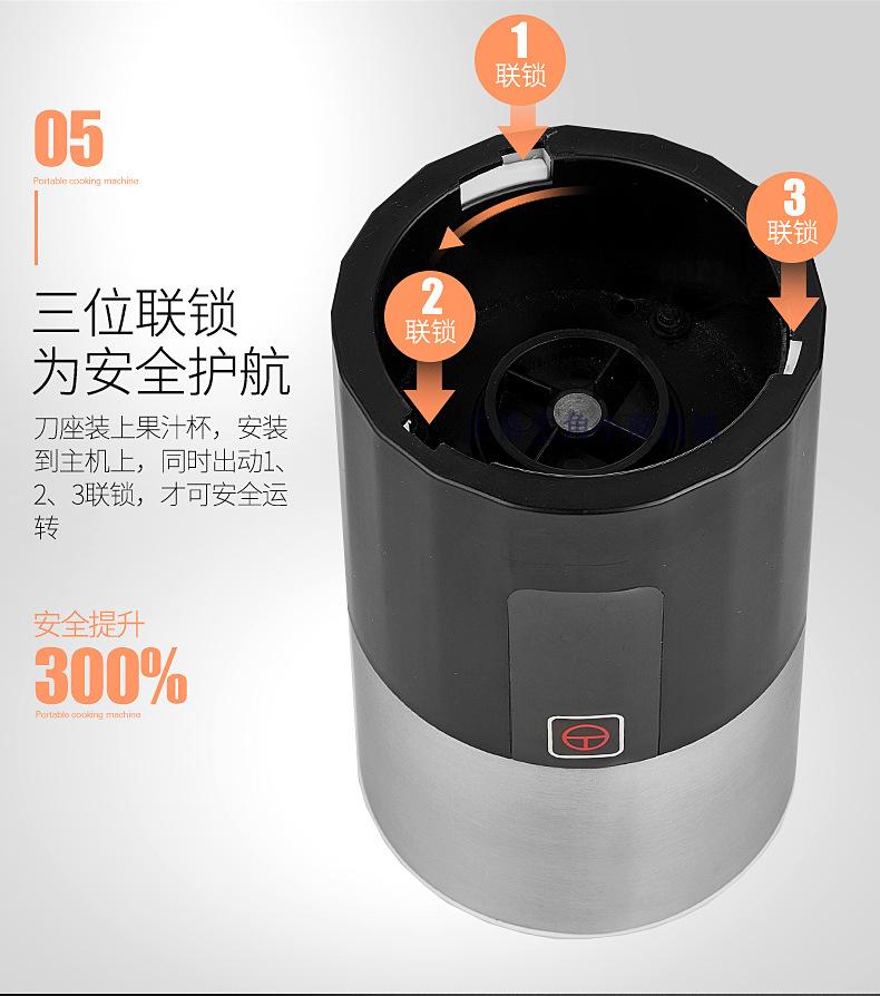 máy ép chậm korihome Máy ép trái cây gia dụng đa chức năng tự động nhỏ máy ép trái cây và máy nấu rau - Máy ép trái cây máy xay sinh tố philips hr2115