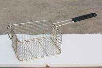 Stainless steel fried basket Fried basket fried screen fried chicken leg basket Electric fryer fried net fryer square net basket