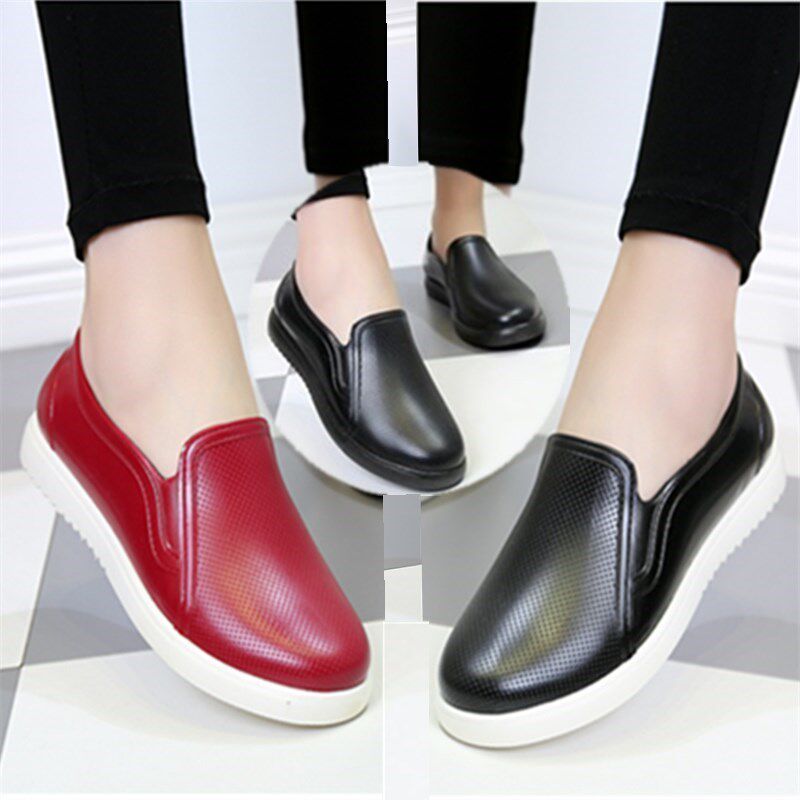 Giant Force Rain Shoes Women's Shoes Women's Shoes Women Shoes Fashion Kitchen Non-slip Shoes Waterproof Shoes Softsole Shoes Ladies Rubber Shoes-Taobao