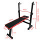Men's Weightlifting Bench Home Barbell Set Rack Foldable Bench Press Bench Fitness Equipment Multifunctional Bench Press Rack for Women