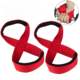 8-Figure 8-Figure Power-Assisted Belt Fitness Wristband Men's Squat Deadlift Non-Slip Training Gloves Grip Belt Powerlifting and Borrowing Force