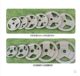 Clearance Sale: Large Hole Barbell Plates 1.25kg 5 7.5 10 20kg Arm Swing Weight Plates Small Hole Dumbbell Plates