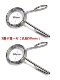 Special Spring Clip for Dumbbell and Barbell Bars, Hole Size 2.5/ 5cm Mm, Anti-Loosening Clip
