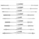 1. 258.2m Olympic Barbell Bar Dumbbell Set Weightlifting Squat Large and Small Curved Straight Fitness Equipment Bench Press Bar