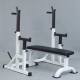 Adjustable Squat Rack Barbell Rack Weight Bench Bench Press Rack Home Fitness Equipment Set Weight Rack Dumbbell Bench