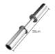 50cm Olympic Barbell Bar for Arm Muscle Training, Assembled Barbell Bar with Barbell Plates, Can Be Used with Large Hole Plates, Olympic Plates Compatible
