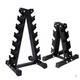 Professional Gym Double-Layer Dumbbell Rack Set 3 Pairs 6 Pairs 8 Pairs 10 Pairs Dumbbell Storage Small Dumbbell Rack for Home Use