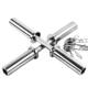 50cm Olympic Barbell Bar for Arm Muscle Training, Assembled Barbell Bar with Barbell Plates, Can Be Used with Large Hole Plates, Olympic Plates Compatible