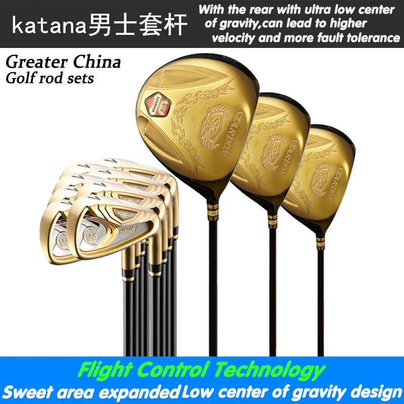 Katana golf club Japan six generations of voltio high rebound men's set of carbon full set