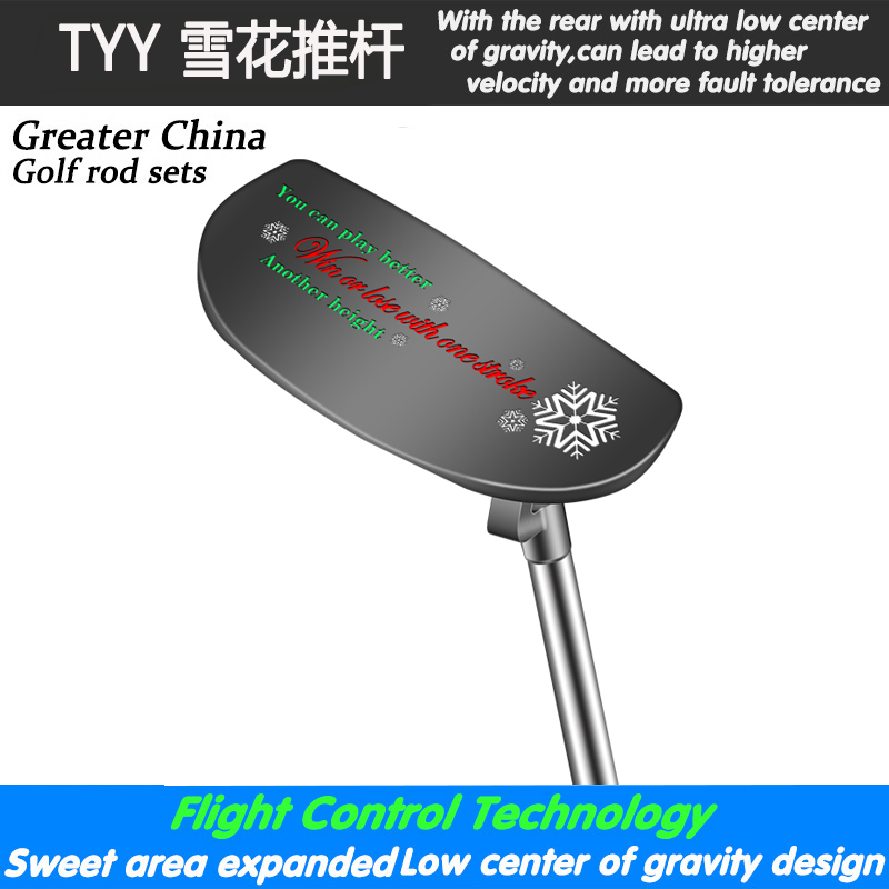 Golf club putter TYY male and female semicircle putter black snowflake series imported from Japan