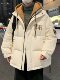 Winter down jacket for boys 12-15 years old middle school and high school students fake two thick coats for teenagers and older children winter clothes