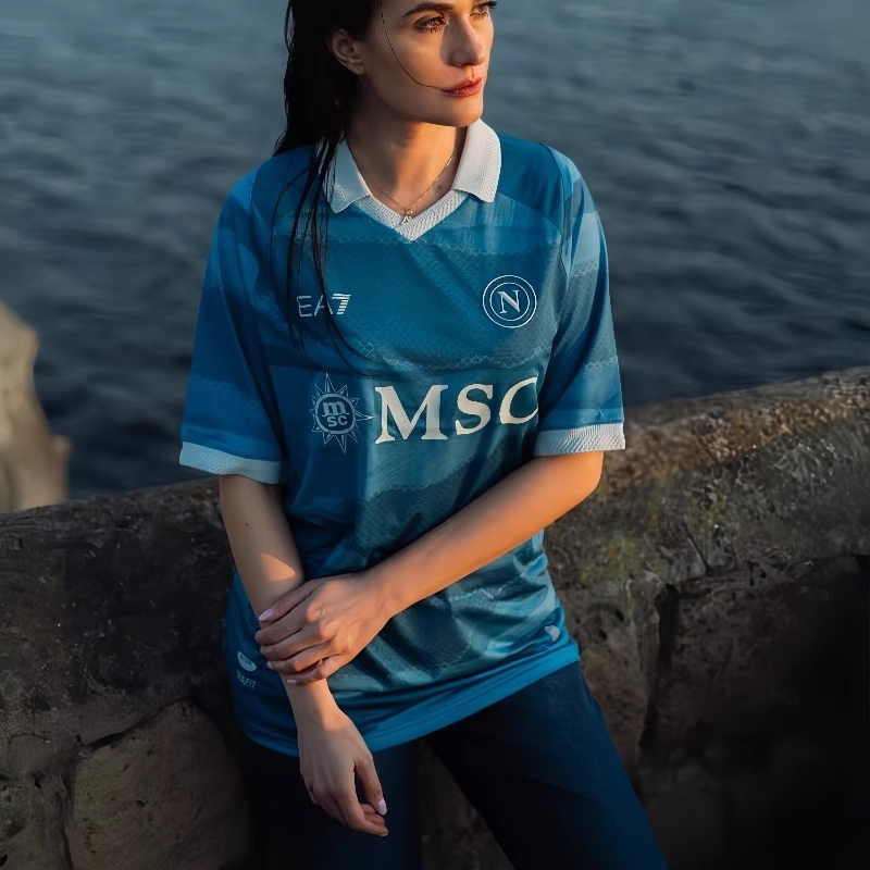 Naples New Limited Edition Men's and Women's Jerseys Niche Fashion Football Uniforms 8 Mctominay De Bruyne