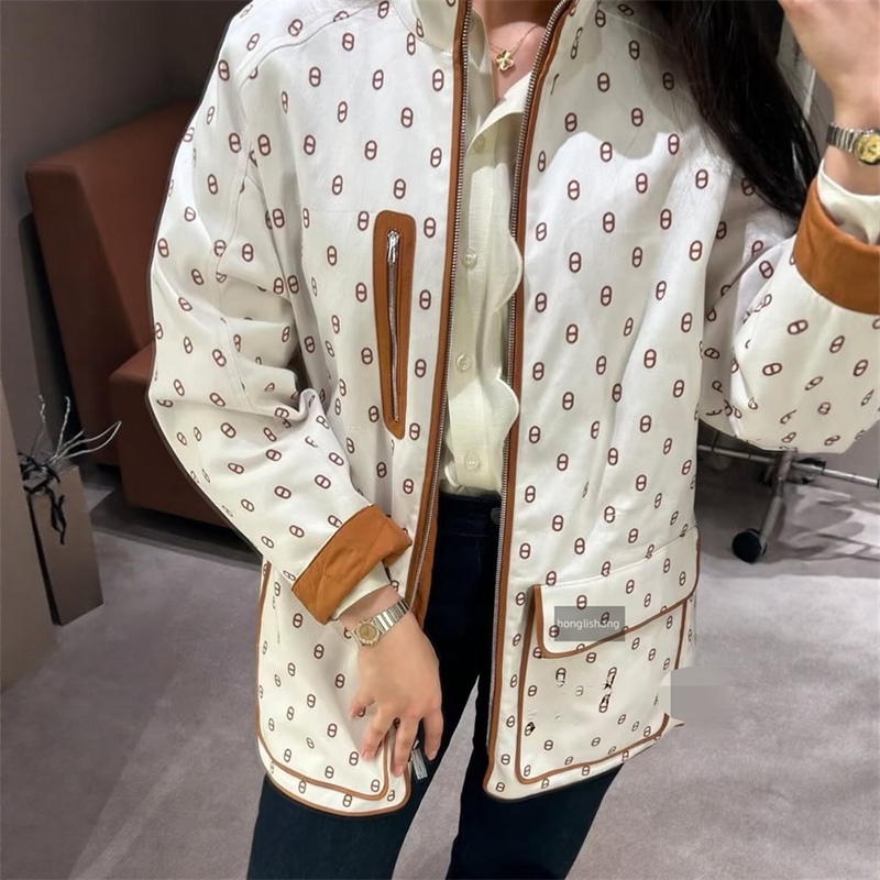 Honglishang European and American Autumn and Winter Fashion Commuter Style Slimming Casual Versatile Reversible Jacket for Women Honglishang European and American Autumn and Winter Fashion Commuter Style Slimming Casual Versatile Reversible Jacket for Women