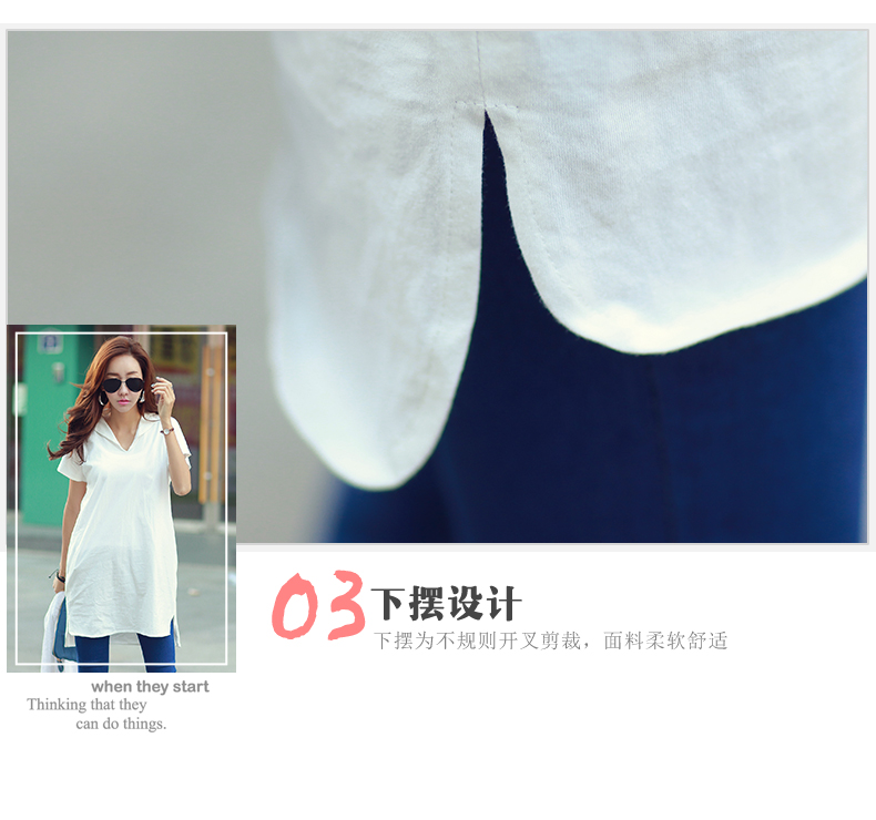 Áo thun dài tay nữ tay dài 2019 phổ biến mới Han Fan diện áo rộng cổ rộng cotton nữ cổ chữ V hoang dã mùa hè - Áo phông áo phông nữ có cổ