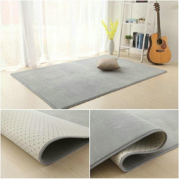 Coral nhung thảm phòng khách bàn cà phê ngủ cạnh giường ngủ chăn thảm thảm nhà - Thảm thảm trải sàn văn phòng