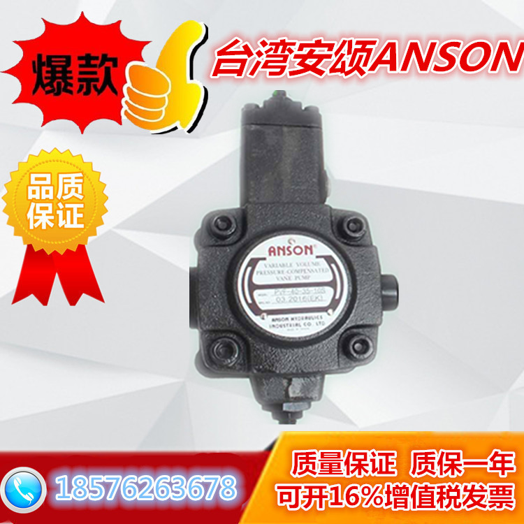 PVF-30-70-11 Taiwan Anson variable vane pump manufacturer direct sales hydraulic oil pump spot