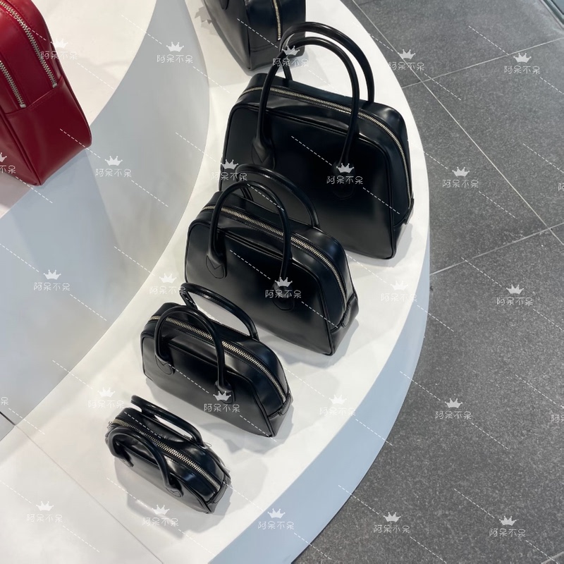 Qingshan Limited Trapezoid Bag Matte Leather Cdg Japanese Style Handbag for Women Yoshida High-End Simple Versatile