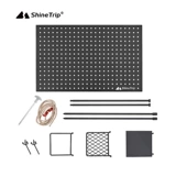 Дорожное универсальное снаряжение для кемпинга, система хранения, портативная подвесная доска, стенд, полочное освещение