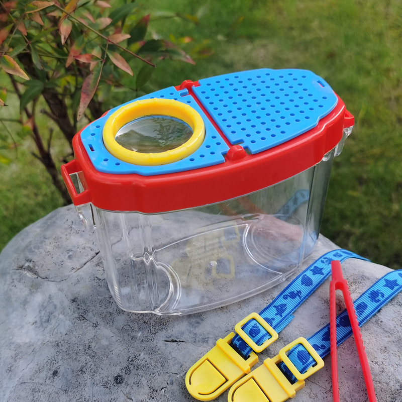 Explore Nature Oh Children Insect Box Adoptive Silkworms Tadpoles Outdoor Watch Collection Box Toys 150G