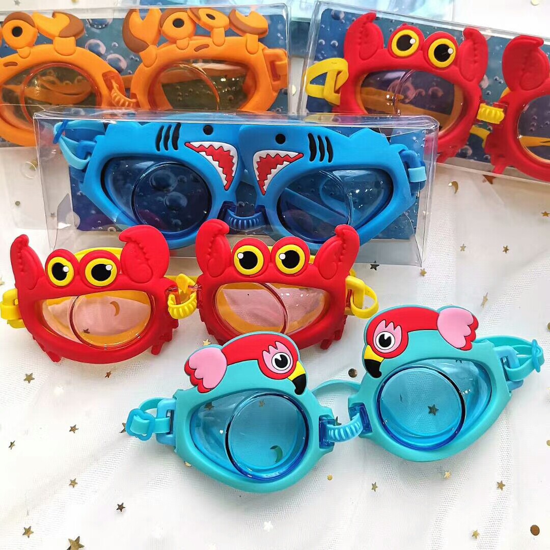Out of Russia Foreign trade children's baby cartoon water swimming play water toy swimming goggles 100G