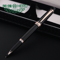 HERO HERO Pen Classic 100 rose gold 14K gold pen classic adult office ink pen Arrow Mark business Pen gift box giving gift to leader friend teacher custom lettering