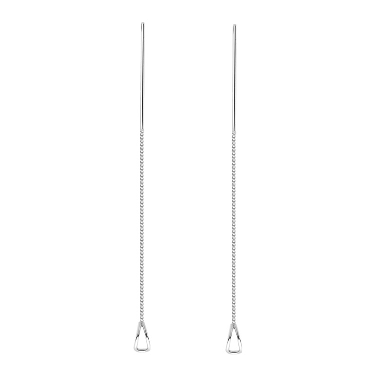 Boucles d oreilles pendantes Femme en Argenterie - Ref 3097596 Image 5