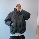 Зимний ретро удерживающий тепло бархатный брендовый пуховик, утиный пух