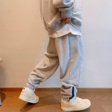 Зимние ретро удерживающие тепло утепленные цветные штаны, свободный крой