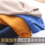 Thanh niên mới đôi áo len dày nam cổ tròn cashmere áo len Hàn Quốc áo len giản dị áo len mùa đông chạm đáy áo đôi nam nữ