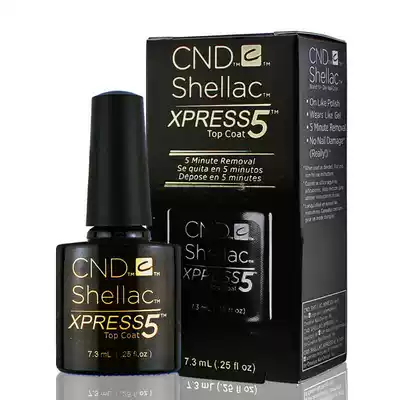 Nail NAIL POLISH GLUE CND XPRESS 5 DUST-SEALED REMOVABLE LEAVE-IN SEALING LAYER 7 3ML