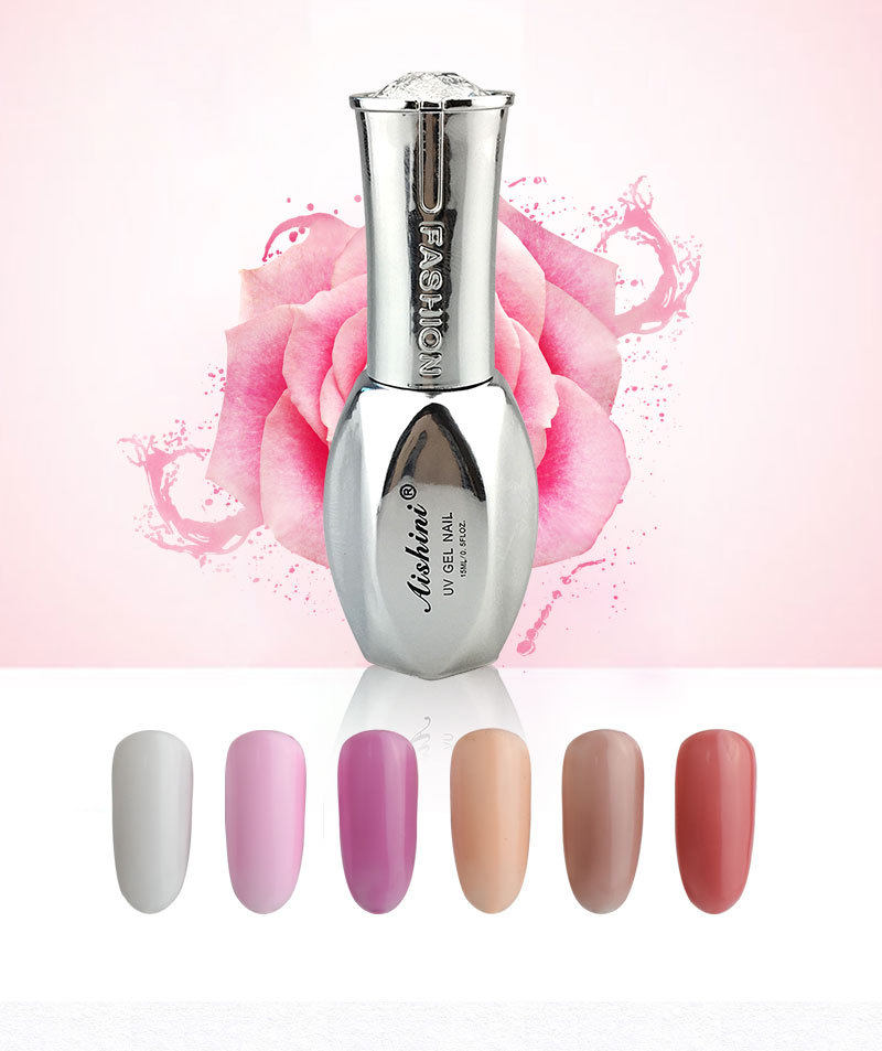 2018 new honey tender pink nail polish light color color nail polish spring and summer Kodan QQ Barbie glue set