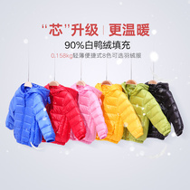 Baby down jacket One-year-old winter boy light quilted jacket baby jacket