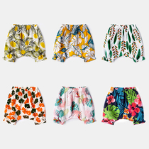 Baby casual pants summer thin newborn shorts light female newborn baby summer pants toddler Summer men