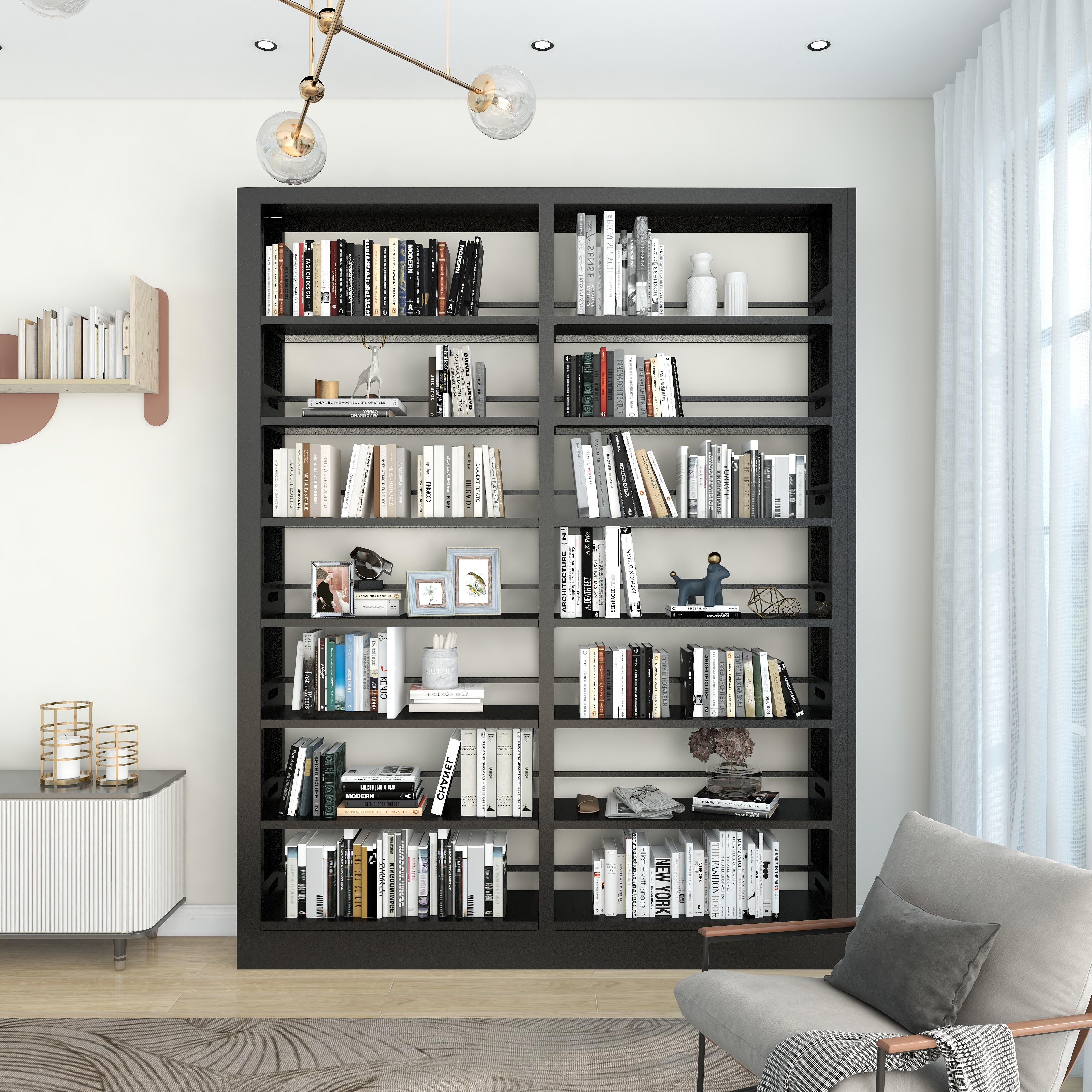 Steel Bookshelves Custom Size Special Selfie Link-Taobao