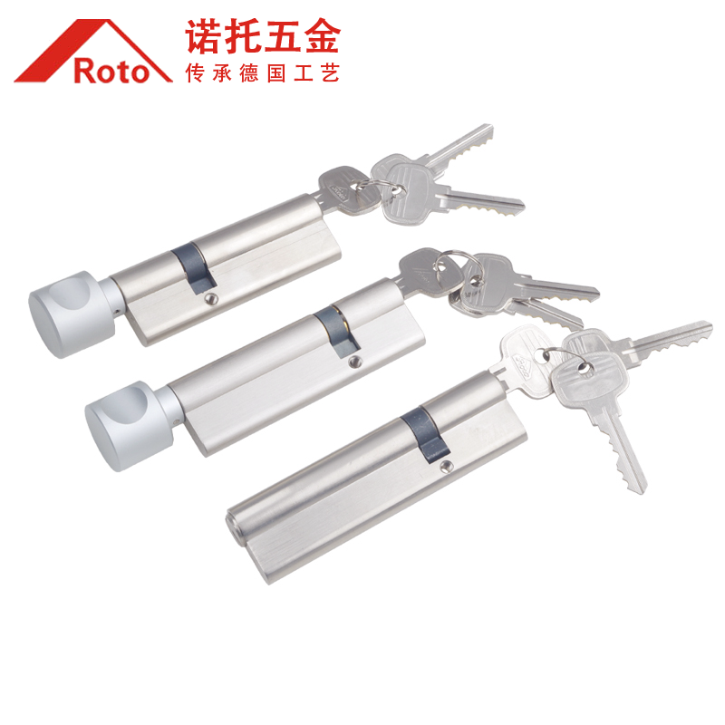 German import lock core Roto lock core broken bridge aluminium door lock core aluminium wood door lock balcony door lock core aluminium alloy door lock