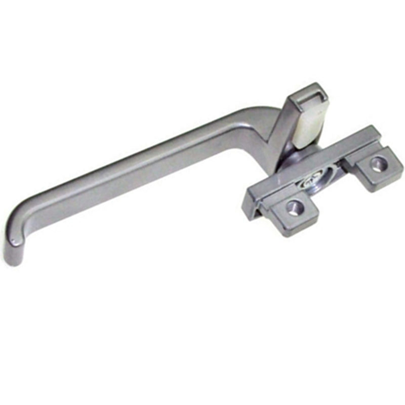 Thickened old-fashioned aluminum alloy window handle 38 color aluminum push window handle lock inside and outside open door and window handle curtain wall handle