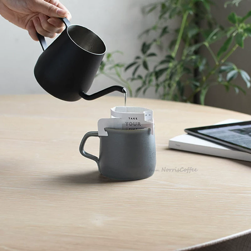 Nhật Bản KINTO POUR HƠN KettLE thép không gỉ tay đấm cà phê miệng tốt treo tai cà phê nồi - Cà phê