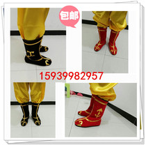 Ancient costume boots Chinese cloth shoes ancient cloth boots COS online games boots men and women animation costume shoes drum shoes