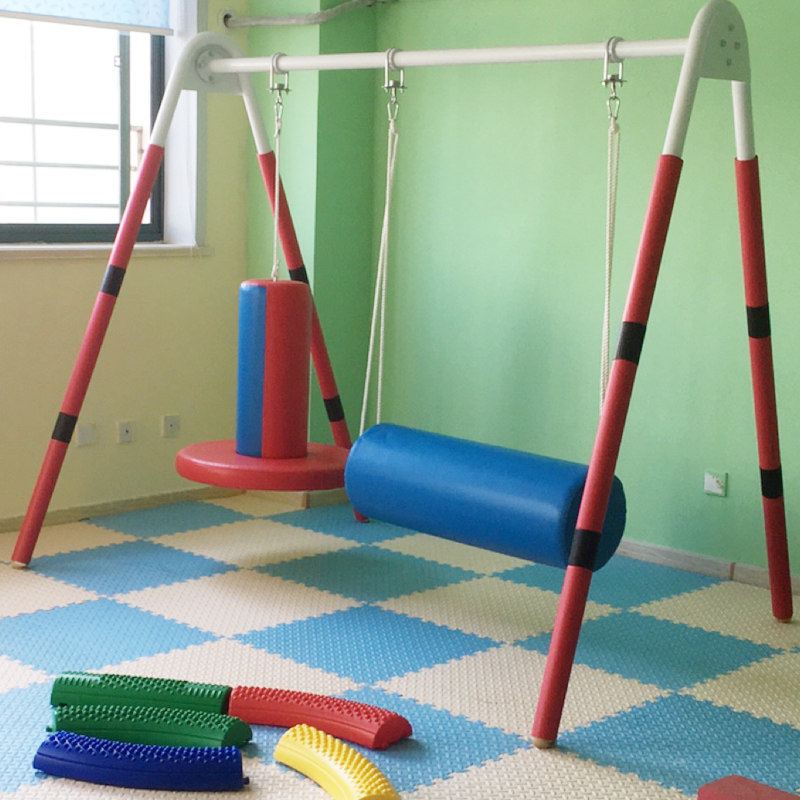 A-cross kindergarten feeling unified training equipment for children with disordered indoor early education fitness motion hoists combined