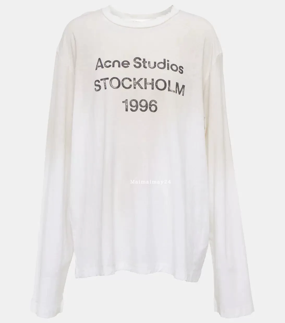 Abao State ACNE Studios 1996 Making an old long -sleeved T -shirt CL0197 neutral style