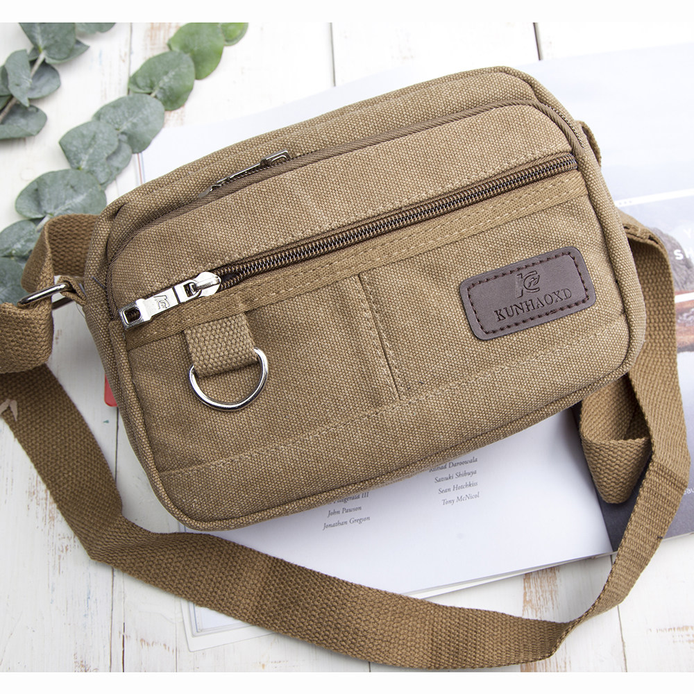 Men's casual bag Han version 100 lap single shoulder bag slanted satchel bag men's chest bag for men's bag students Little shoulder bag female boomer card