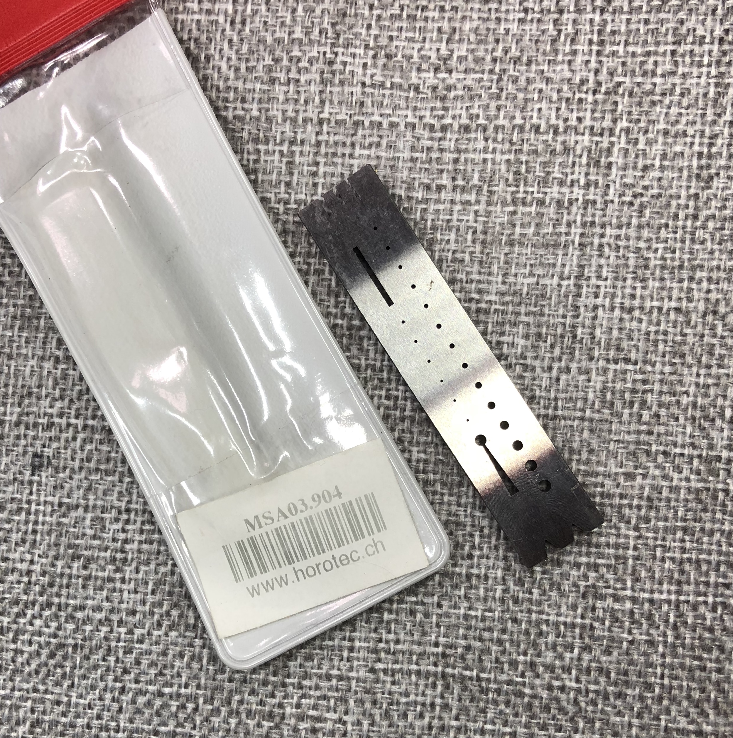 Watches Repair tools Swiss import original HOROTEC MSA03 904 STEEL SHEET 20 HOLE WATCHES ACCESSORIES