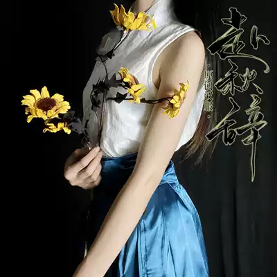 Hanfu Joker artifact original introduction dream collar wearing vest to autumn speech out of print only