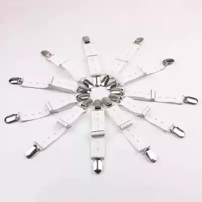 Anti-drop skirt with full chest black and white two-color spot second hair