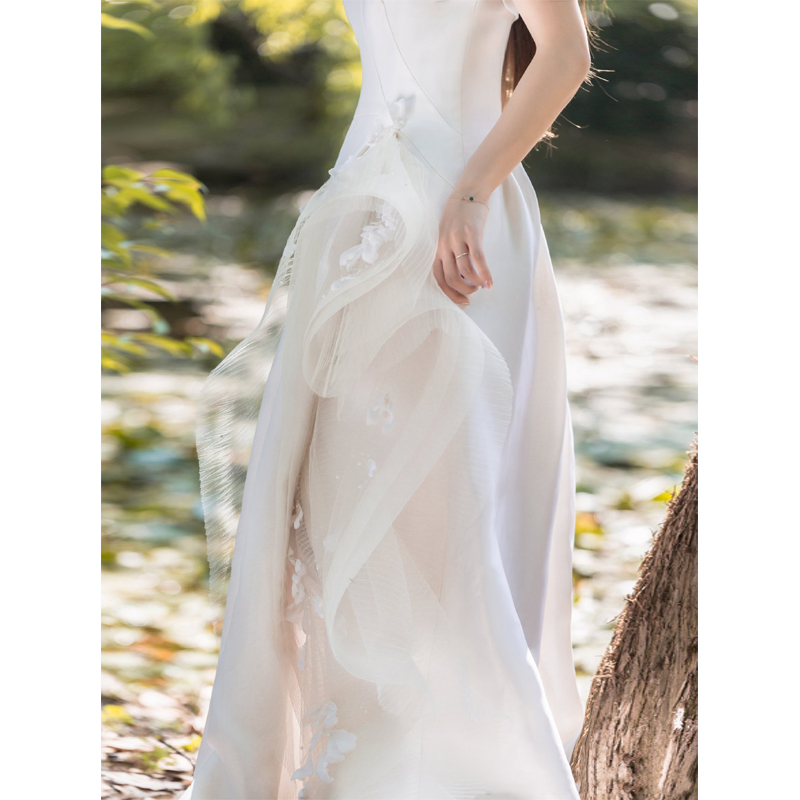 Tube top, wedding dress, 2023 collection, lace dress, suitable for teen Tube top, wedding dress, 2023 collection, lace dress, suitable for teen