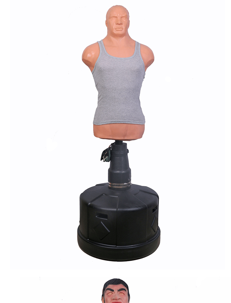 Thiết bị thông hơi tâm lý silicone thông hơi người mô phỏng độc quyền thiết kế giọng hát con người thông gió sanda dọc bao cát - Taekwondo / Võ thuật / Chiến đấu găng boxing twins
