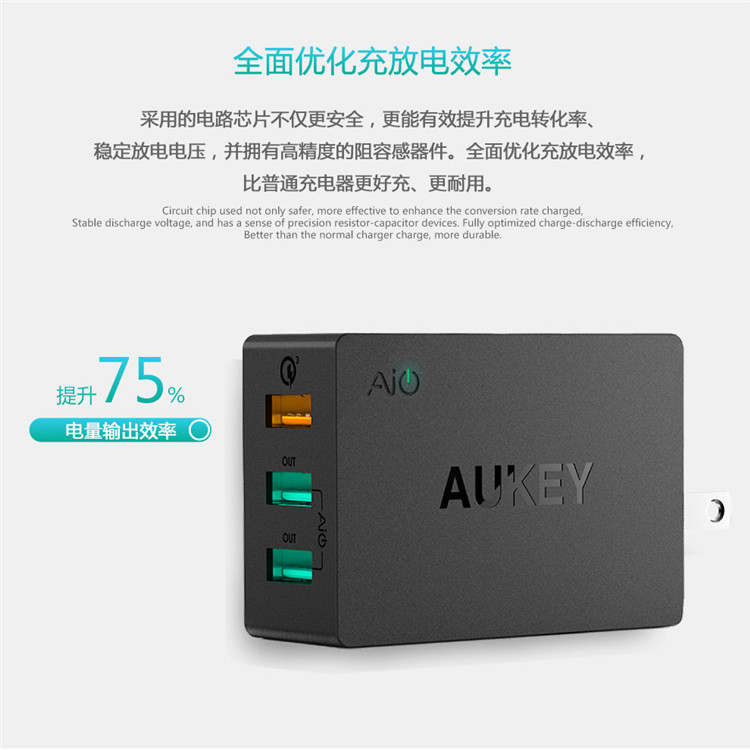 chargeur AUKEY - Ref 1292625 Image 21