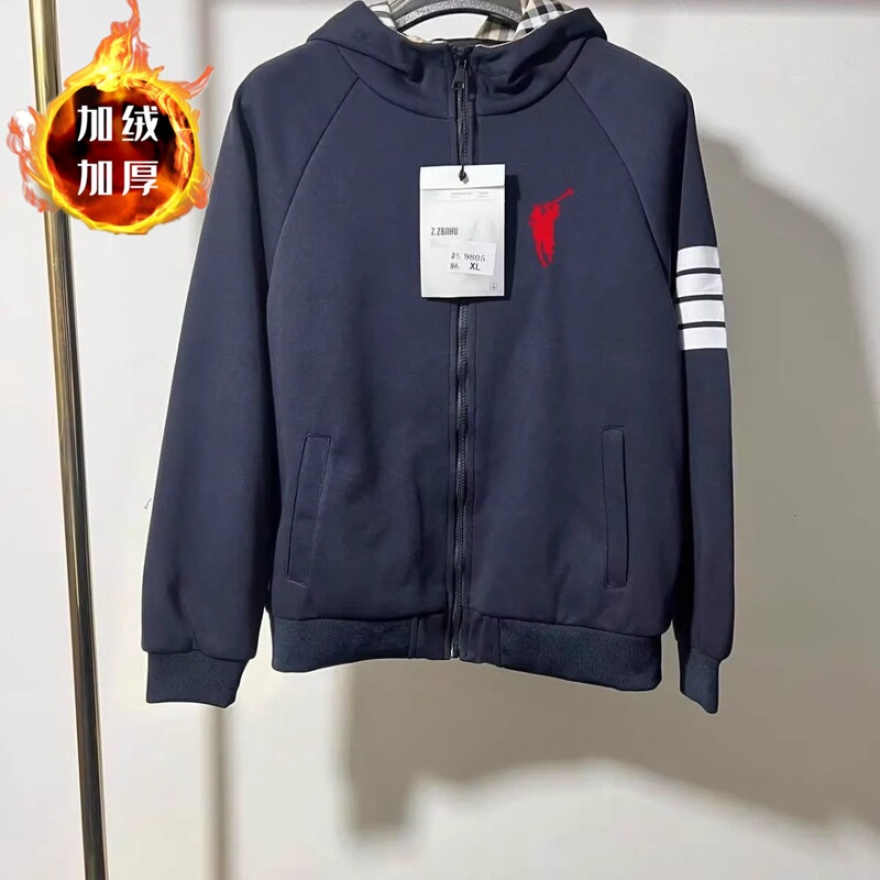 Spring and Autumn War Horse Hooded Sweatshirt Unisex 2025 New Retro Four-Stripe Embroidered Zipper Cardigan Jacket Spring and Autumn War Horse Hooded Sweatshirt Unisex 2025 New Retro Four-Stripe Embroidered Zipper Cardigan Jacket